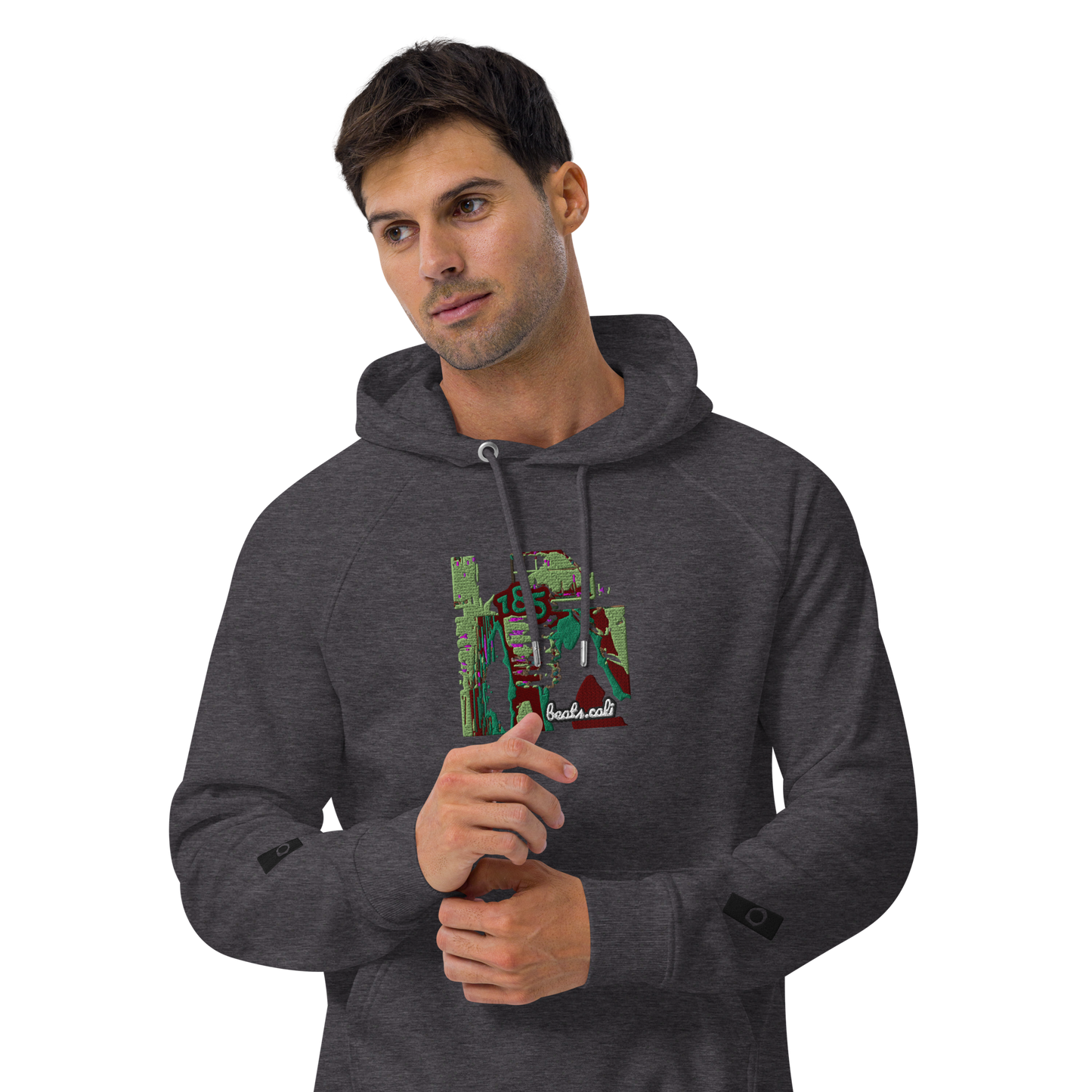 Unisex raglan hoodie