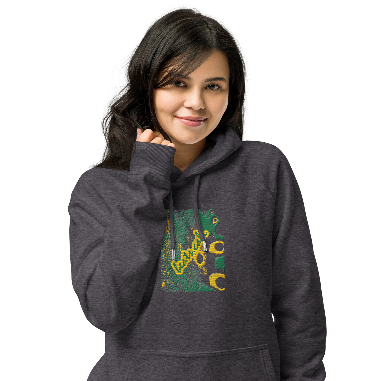 Unisex raglan hoodie