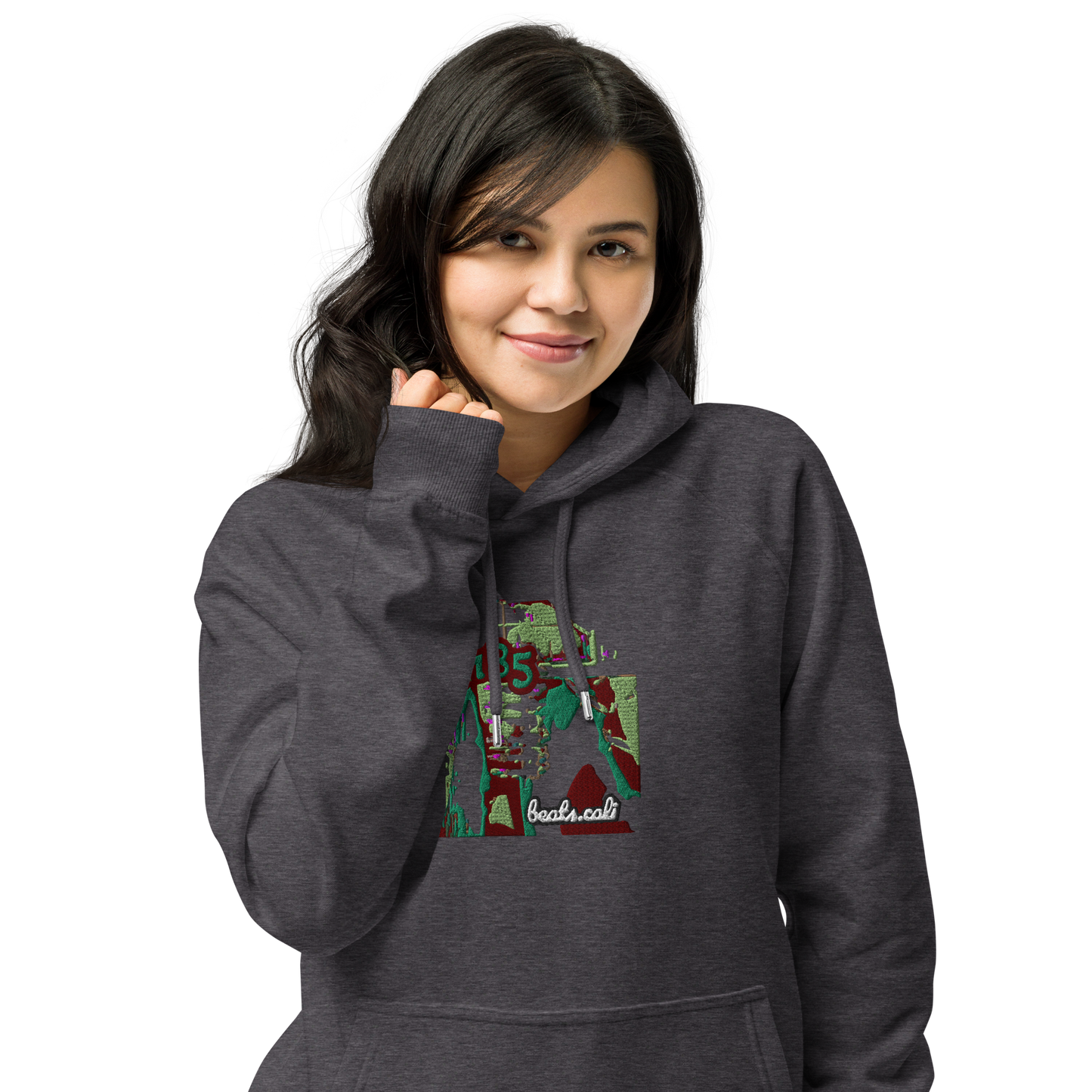 Unisex raglan hoodie
