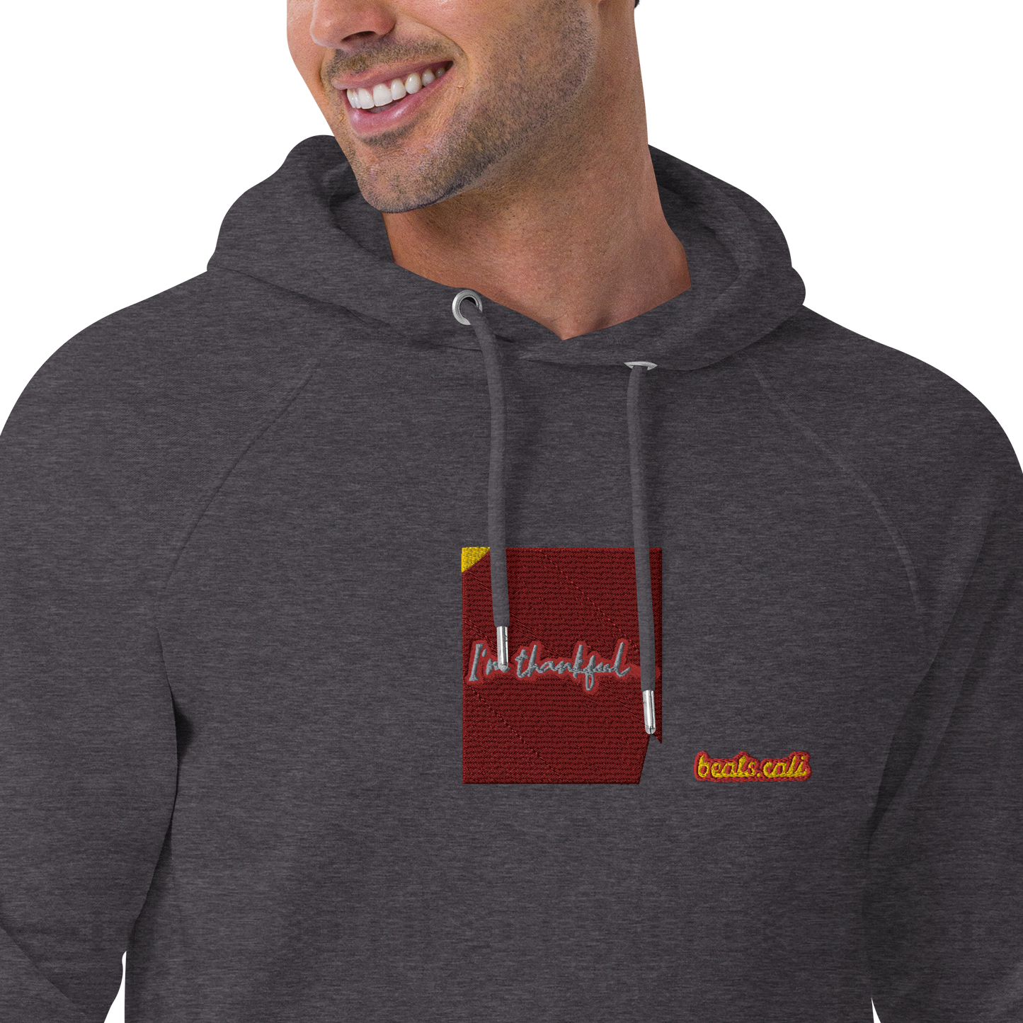 Unisex raglan hoodie