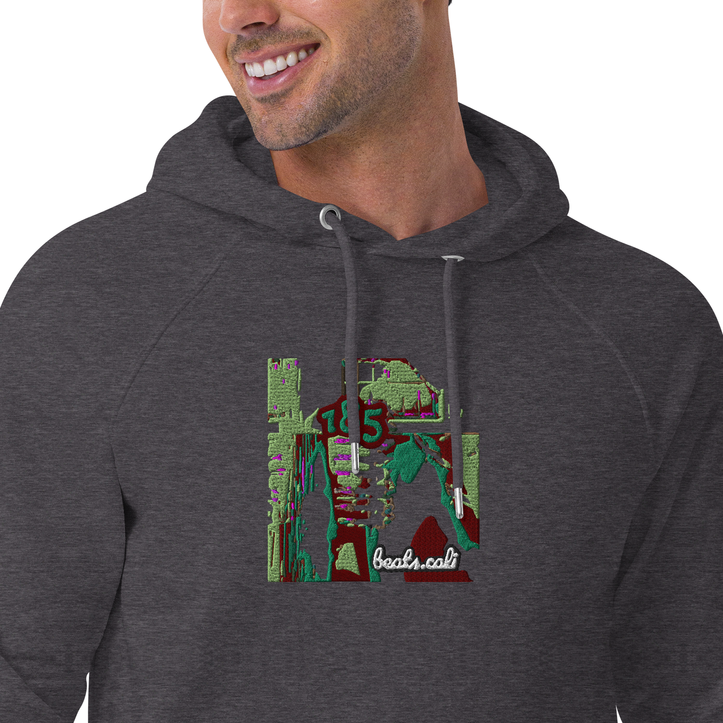 Unisex raglan hoodie