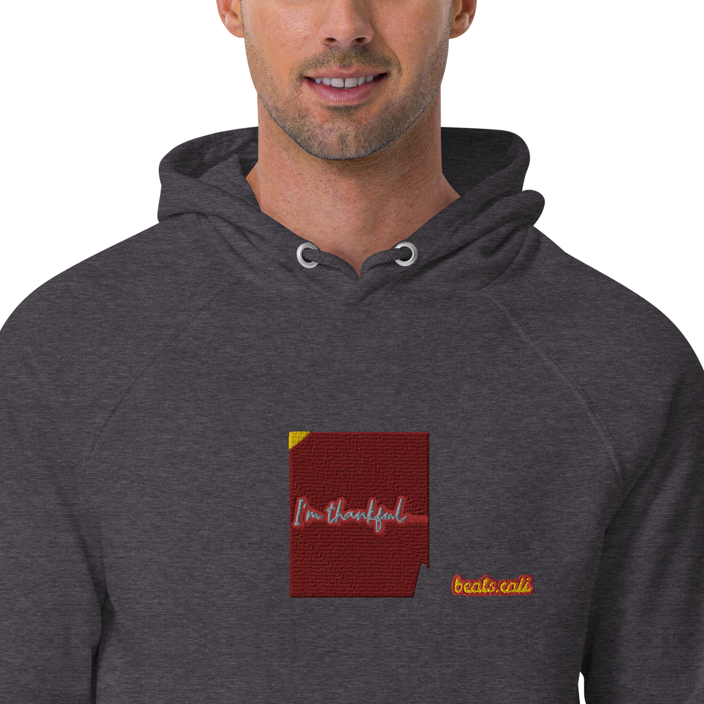 Unisex raglan hoodie