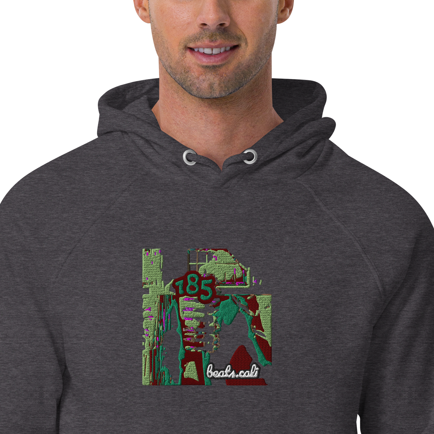 Unisex raglan hoodie