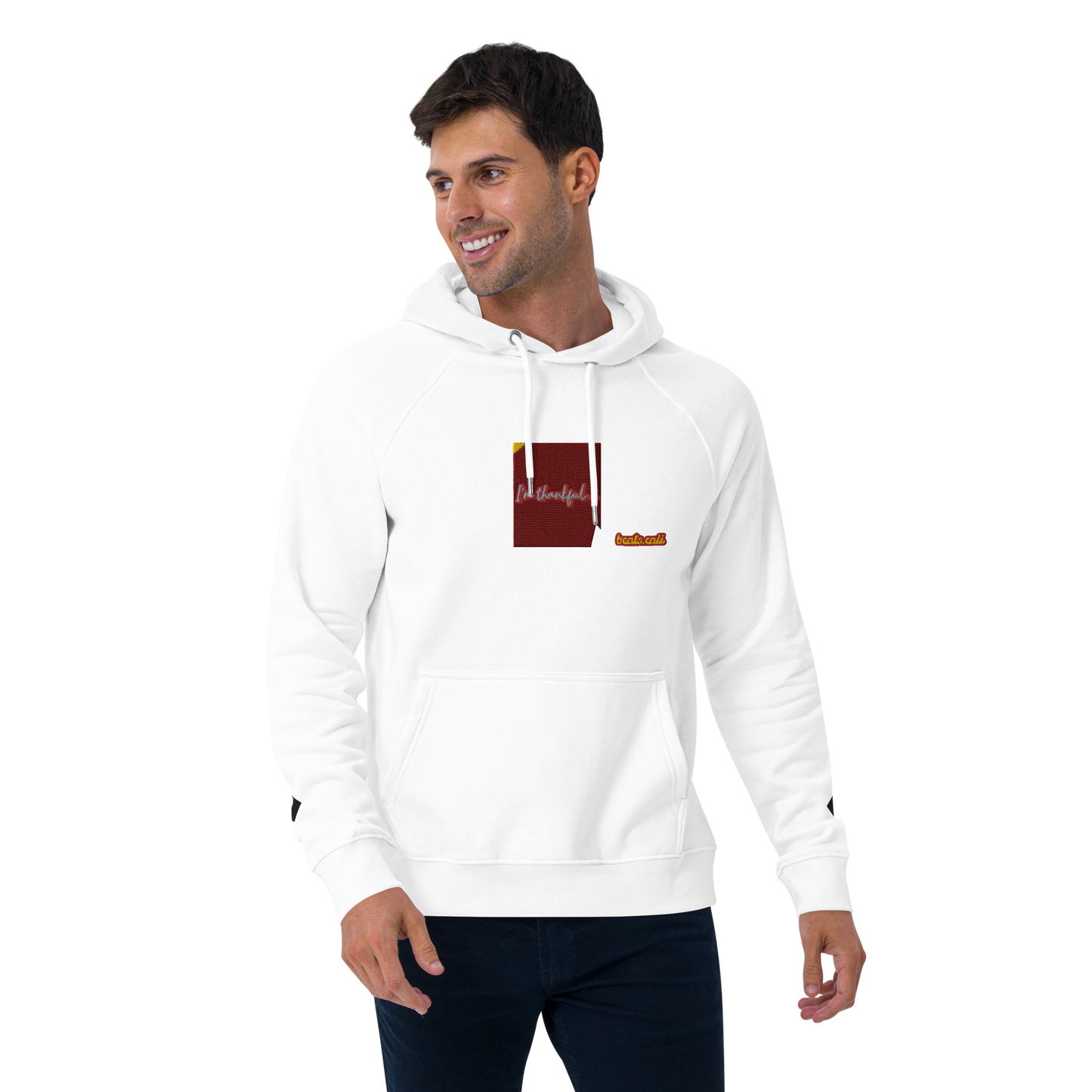 Unisex raglan hoodie
