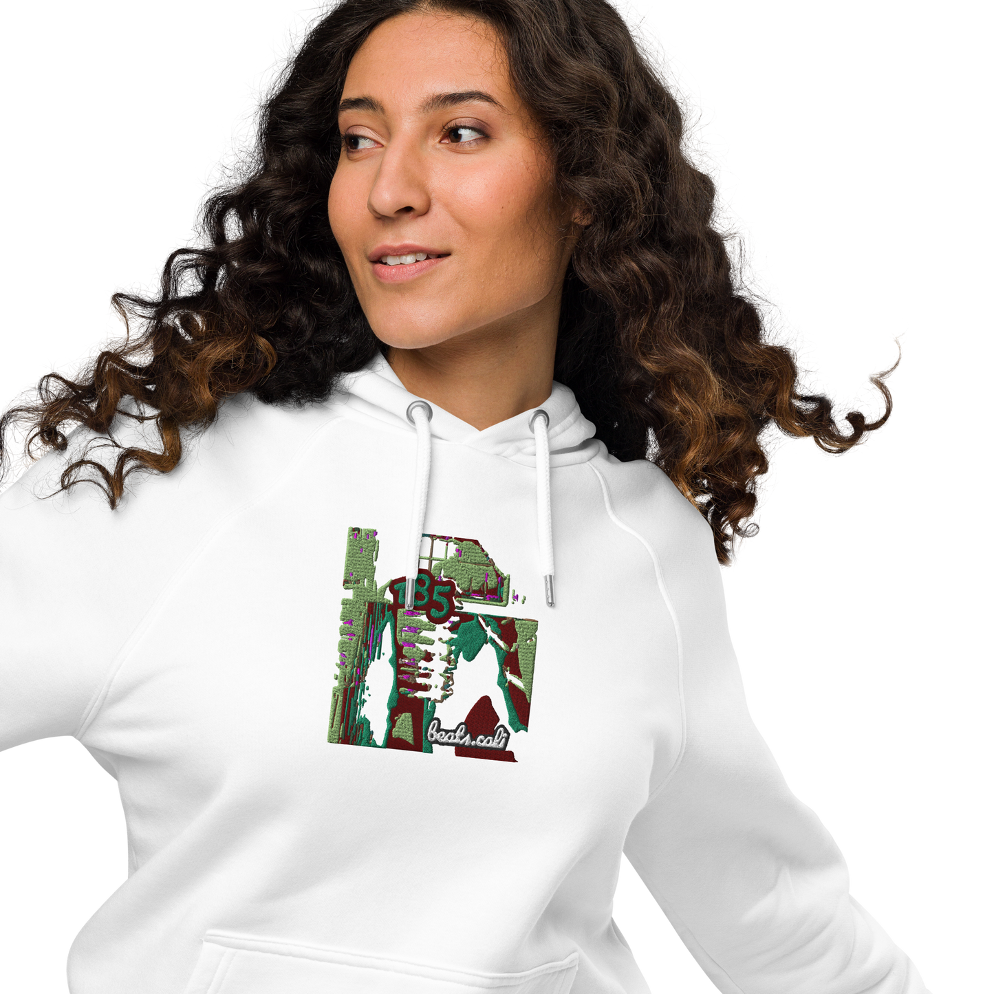 Unisex raglan hoodie