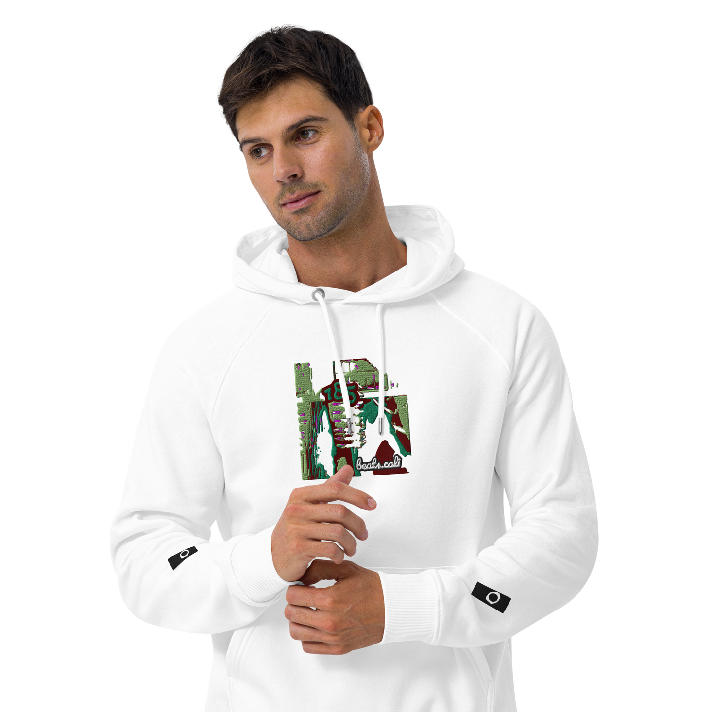 Unisex raglan hoodie