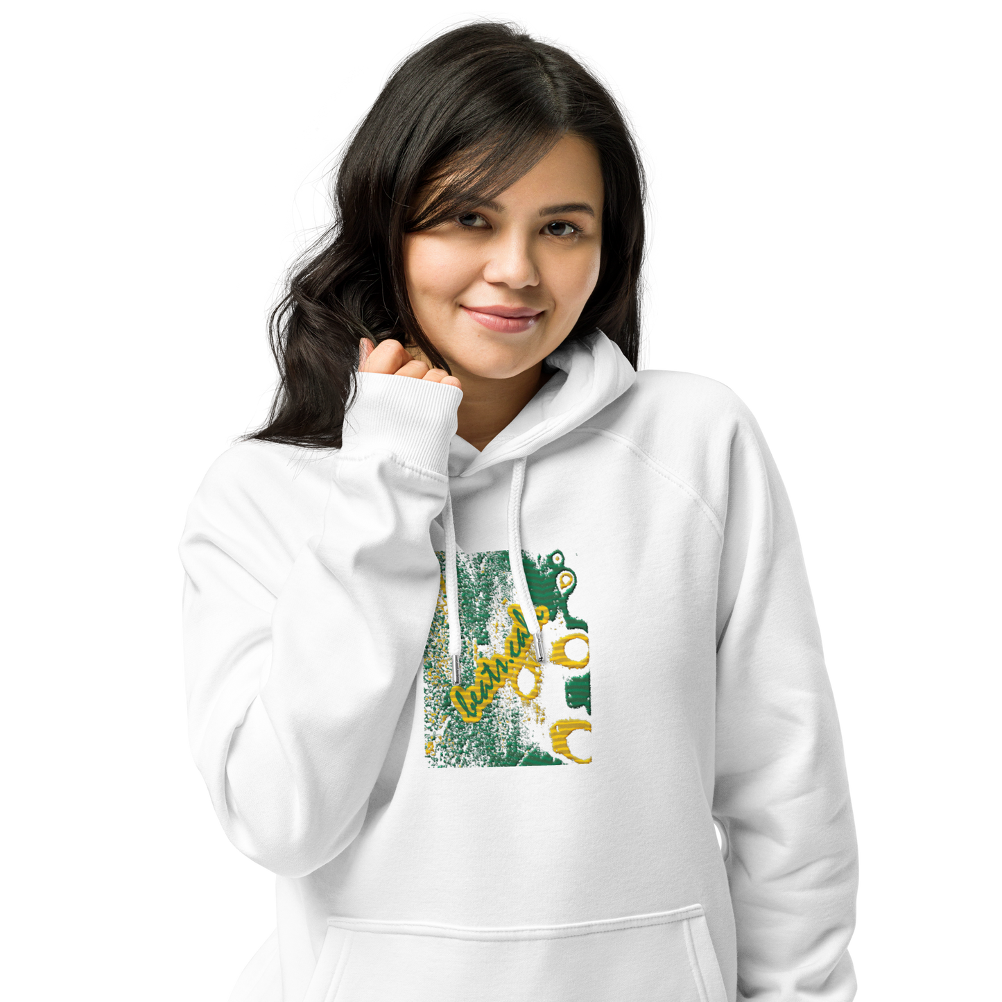Unisex raglan hoodie