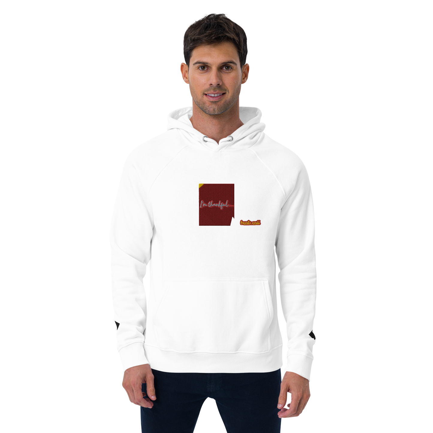 Unisex raglan hoodie