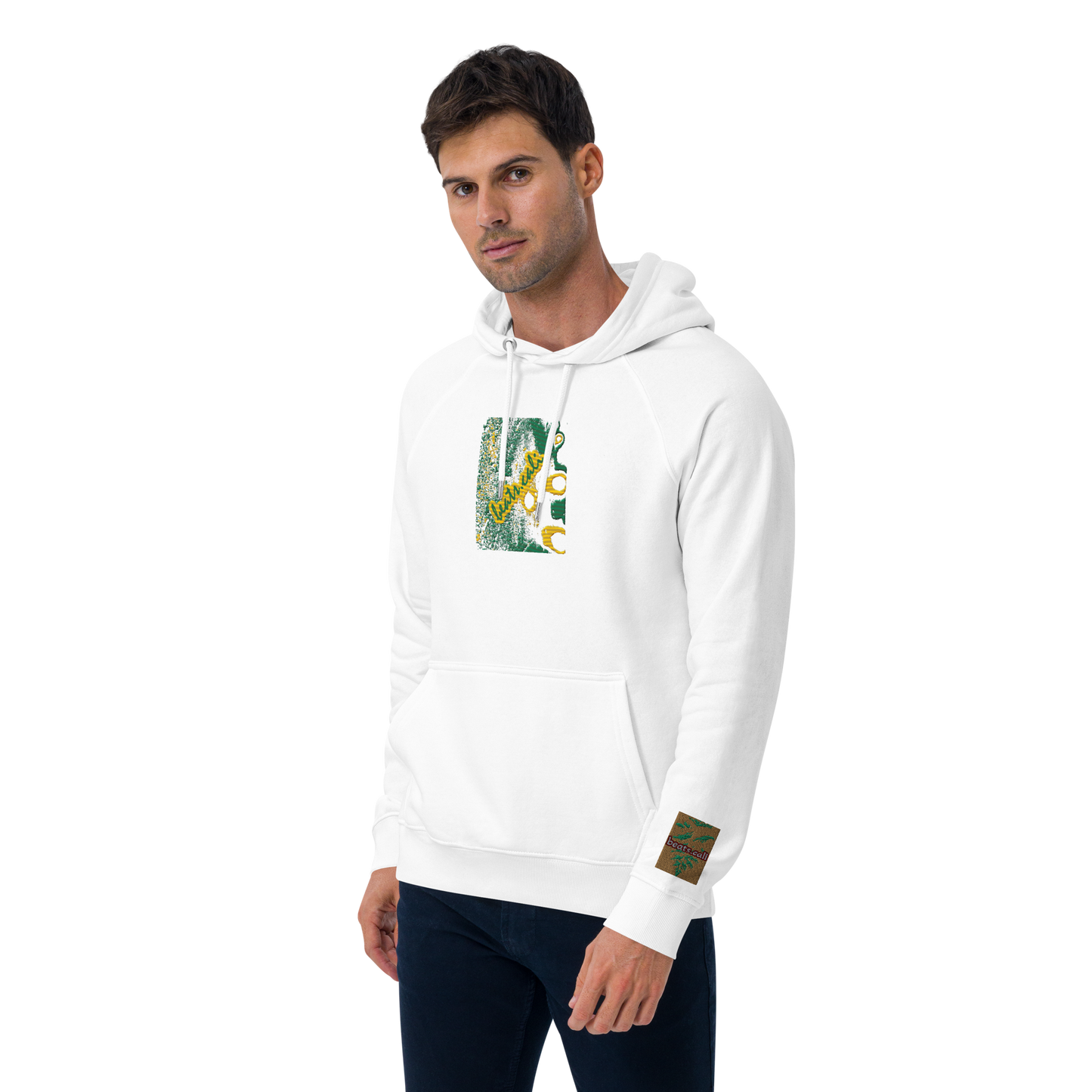 Unisex raglan hoodie