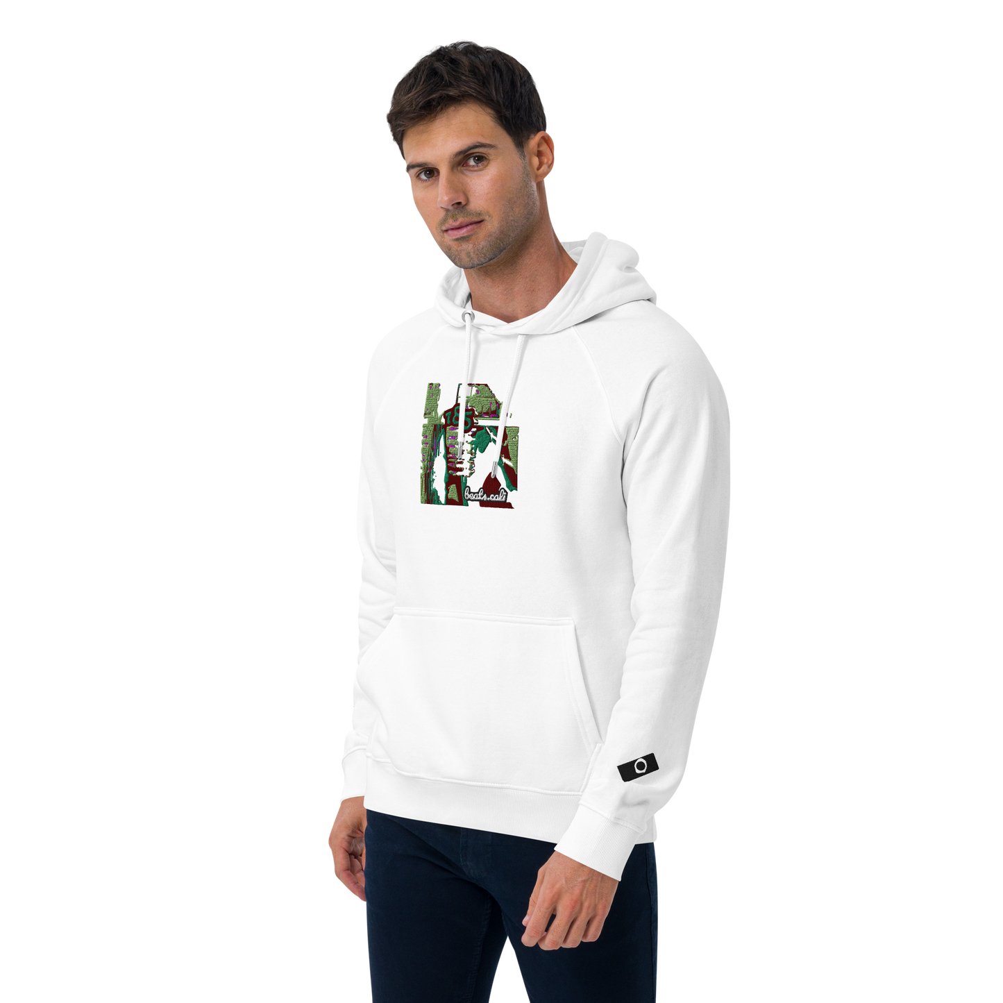 Unisex raglan hoodie