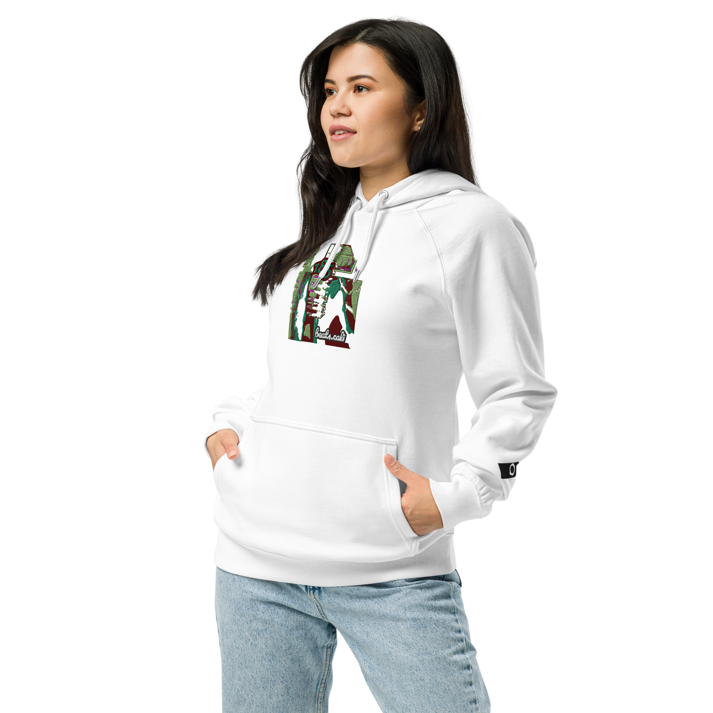 Unisex raglan hoodie