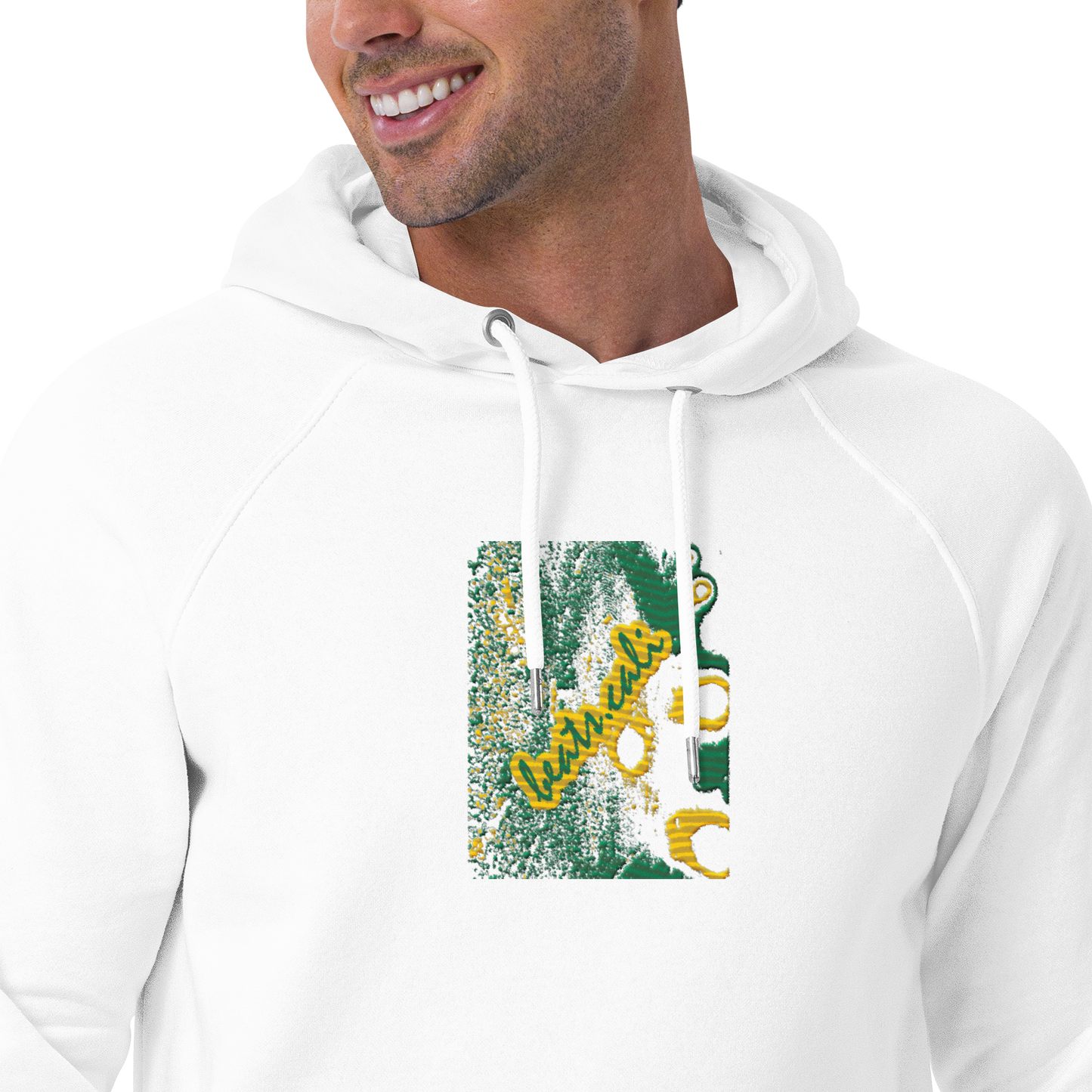 Unisex raglan hoodie