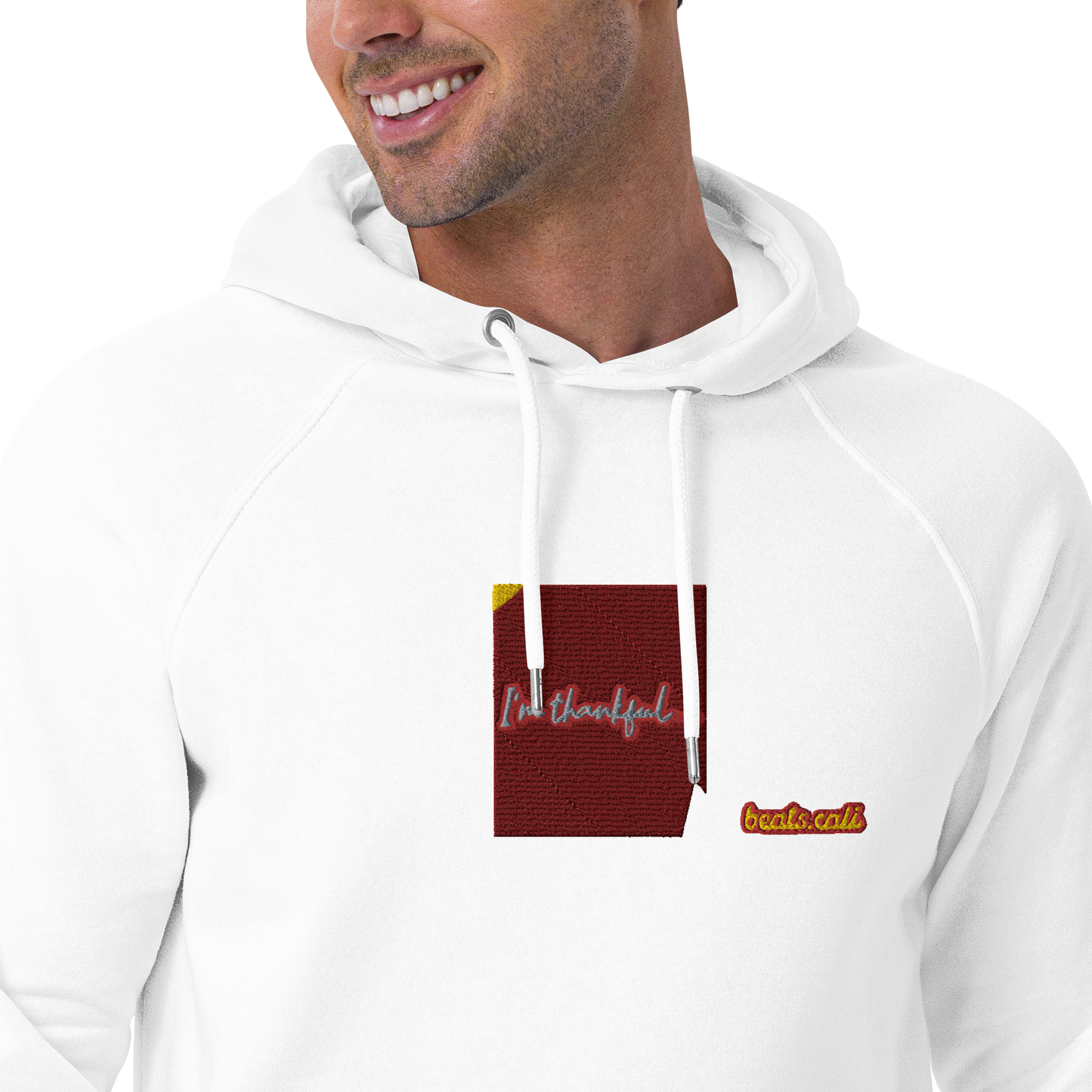 Unisex raglan hoodie