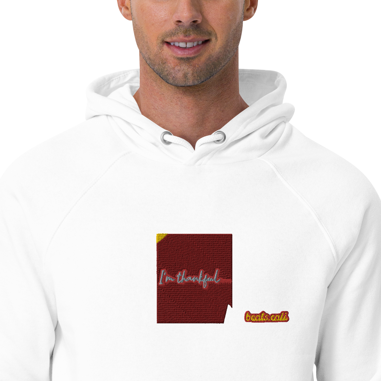 Unisex raglan hoodie