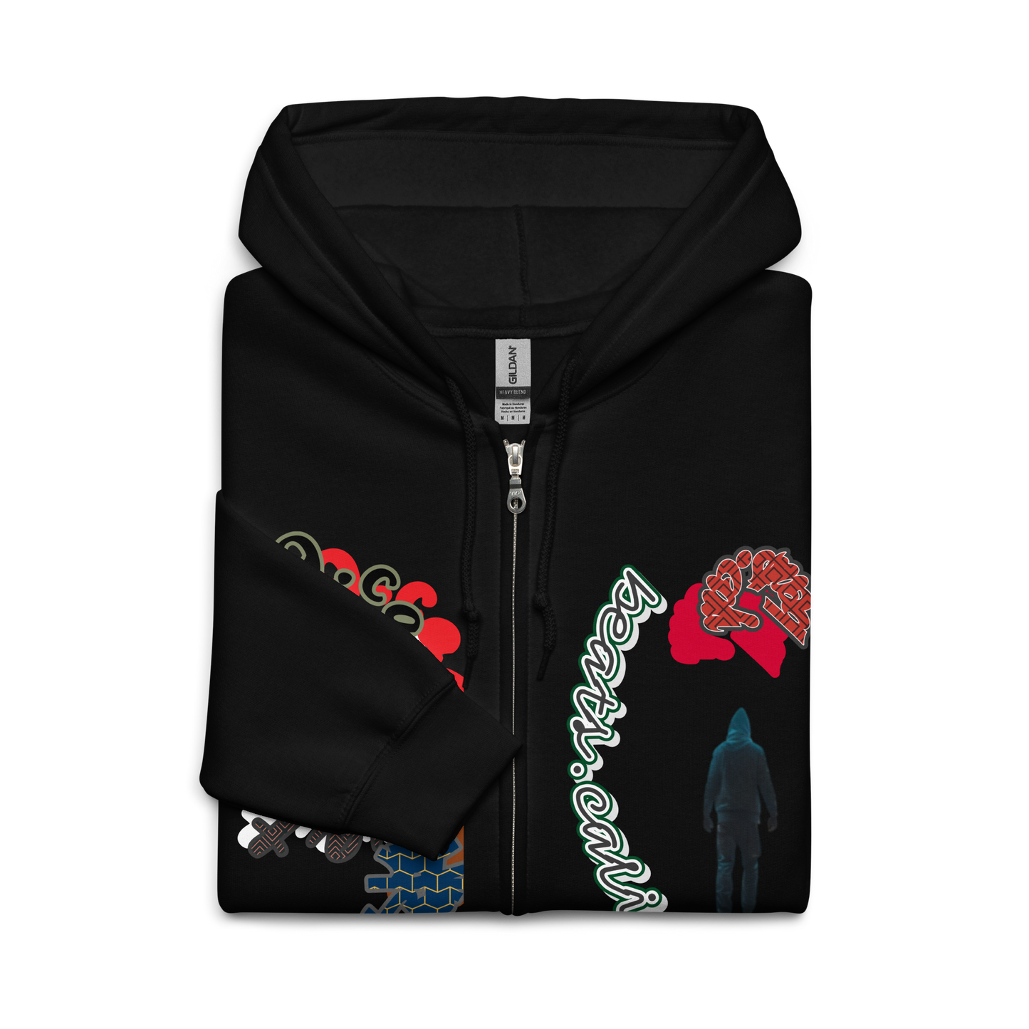 Unisex heavy blend zip hoodie