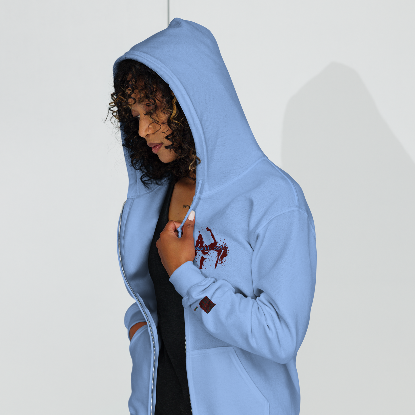 Heavy blend zip hoodie