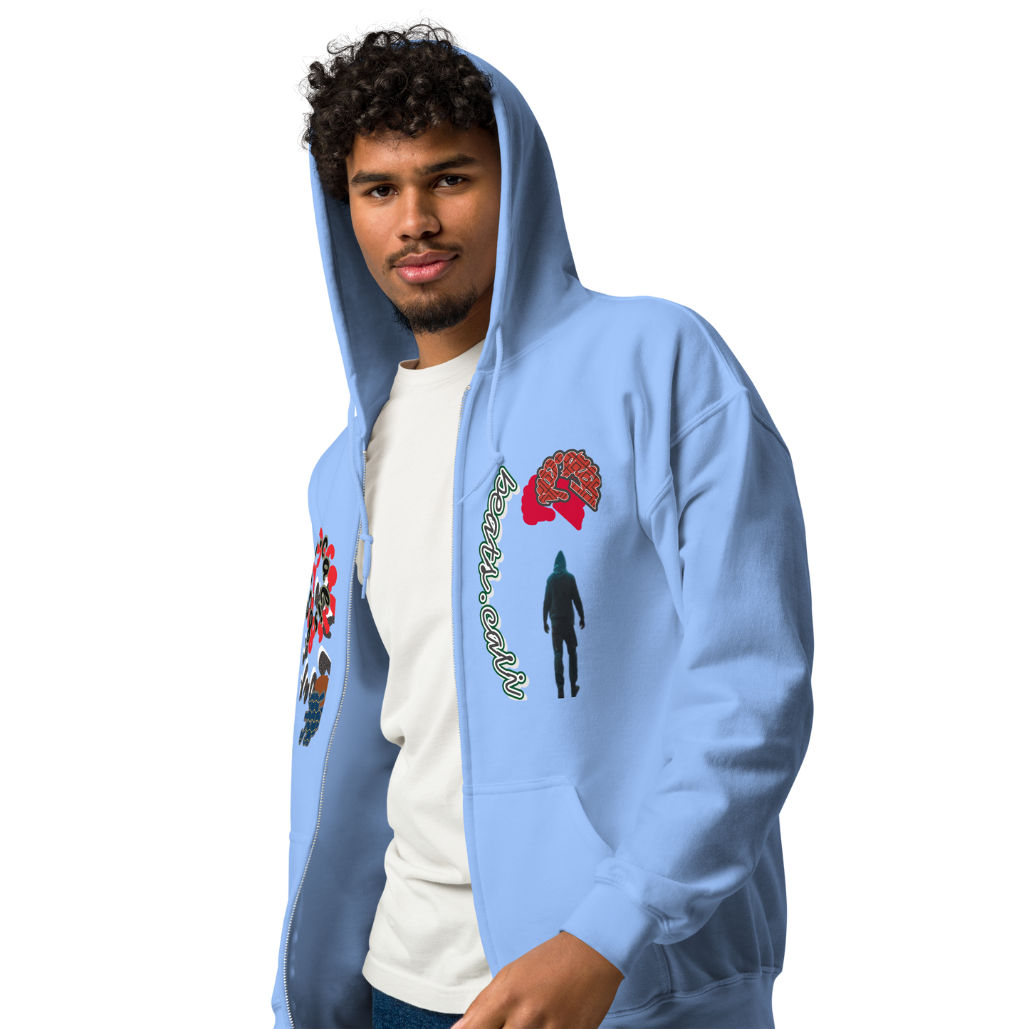 Unisex heavy blend zip hoodie