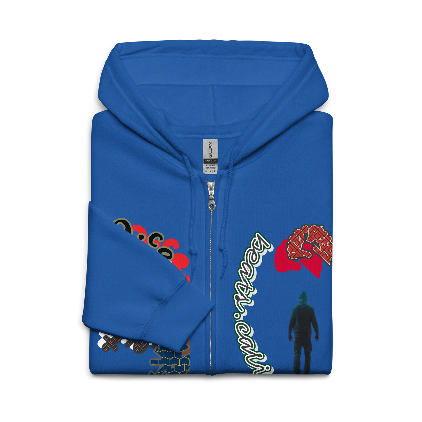 Unisex heavy blend zip hoodie