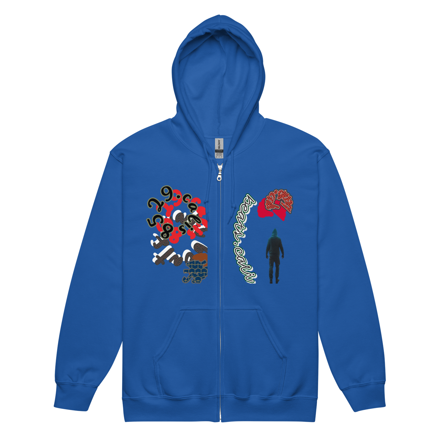 Unisex heavy blend zip hoodie