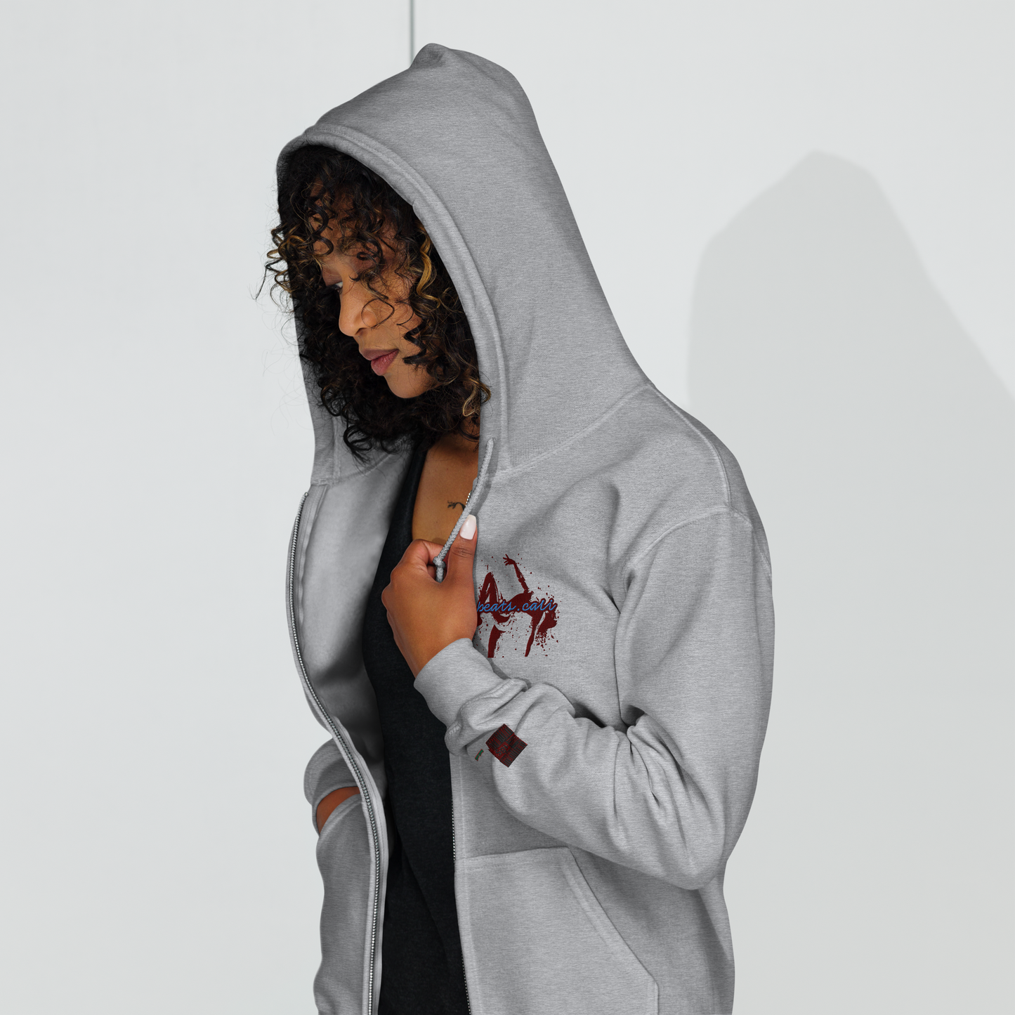 Heavy blend zip hoodie