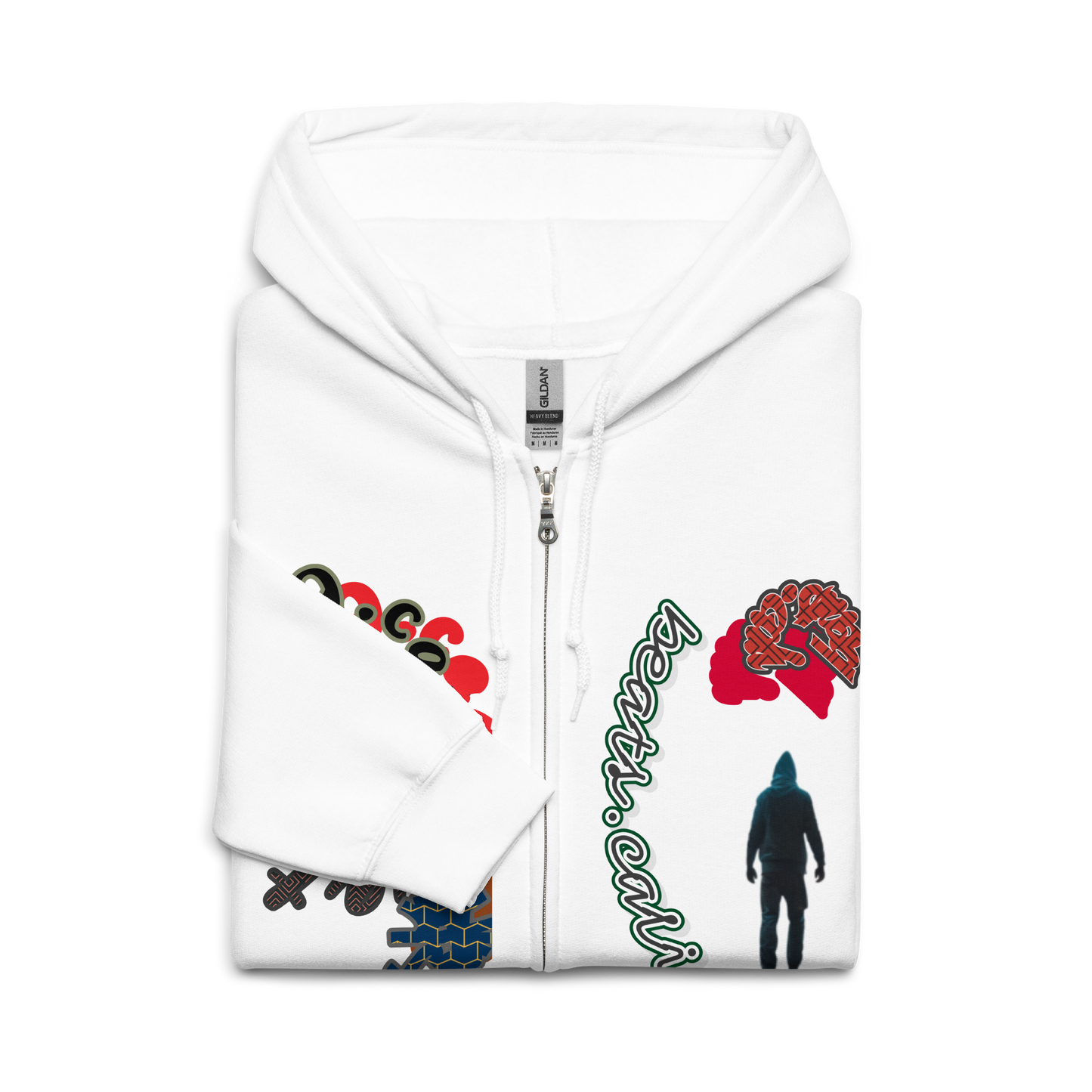 Unisex heavy blend zip hoodie