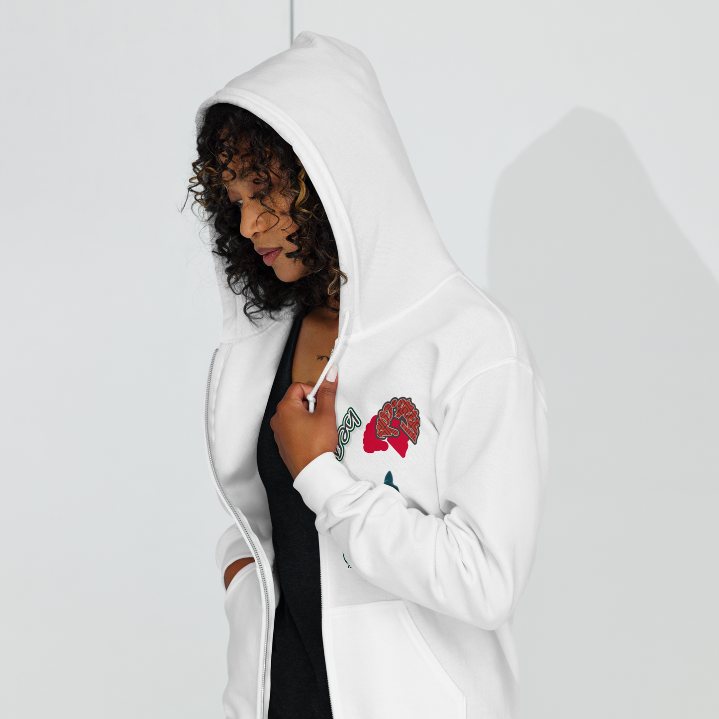Unisex heavy blend zip hoodie