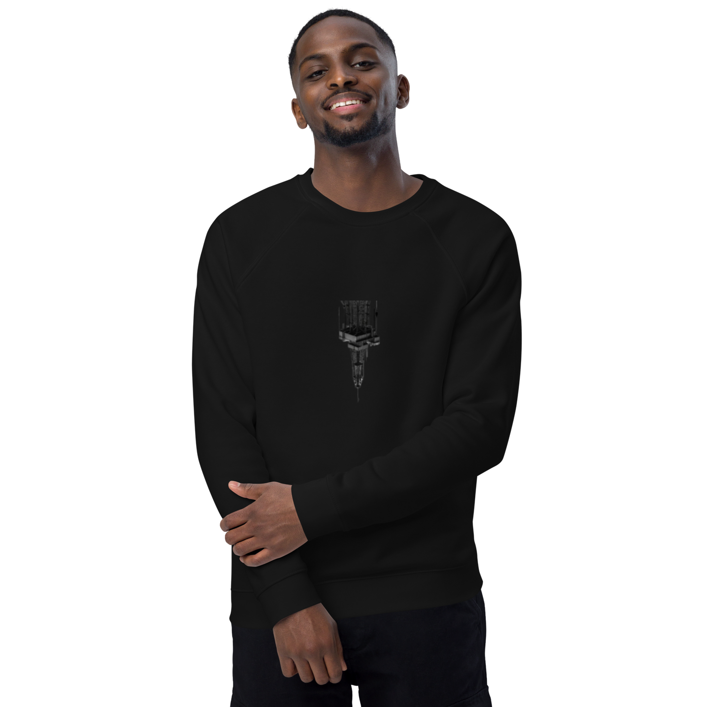 Unisex raglan sweatshirt