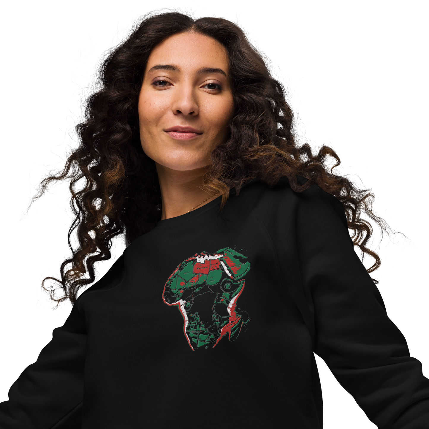 Unisex raglan sweatshirt