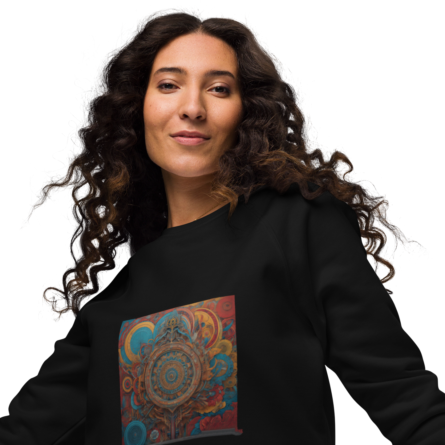 Unisex raglan sweatshirt