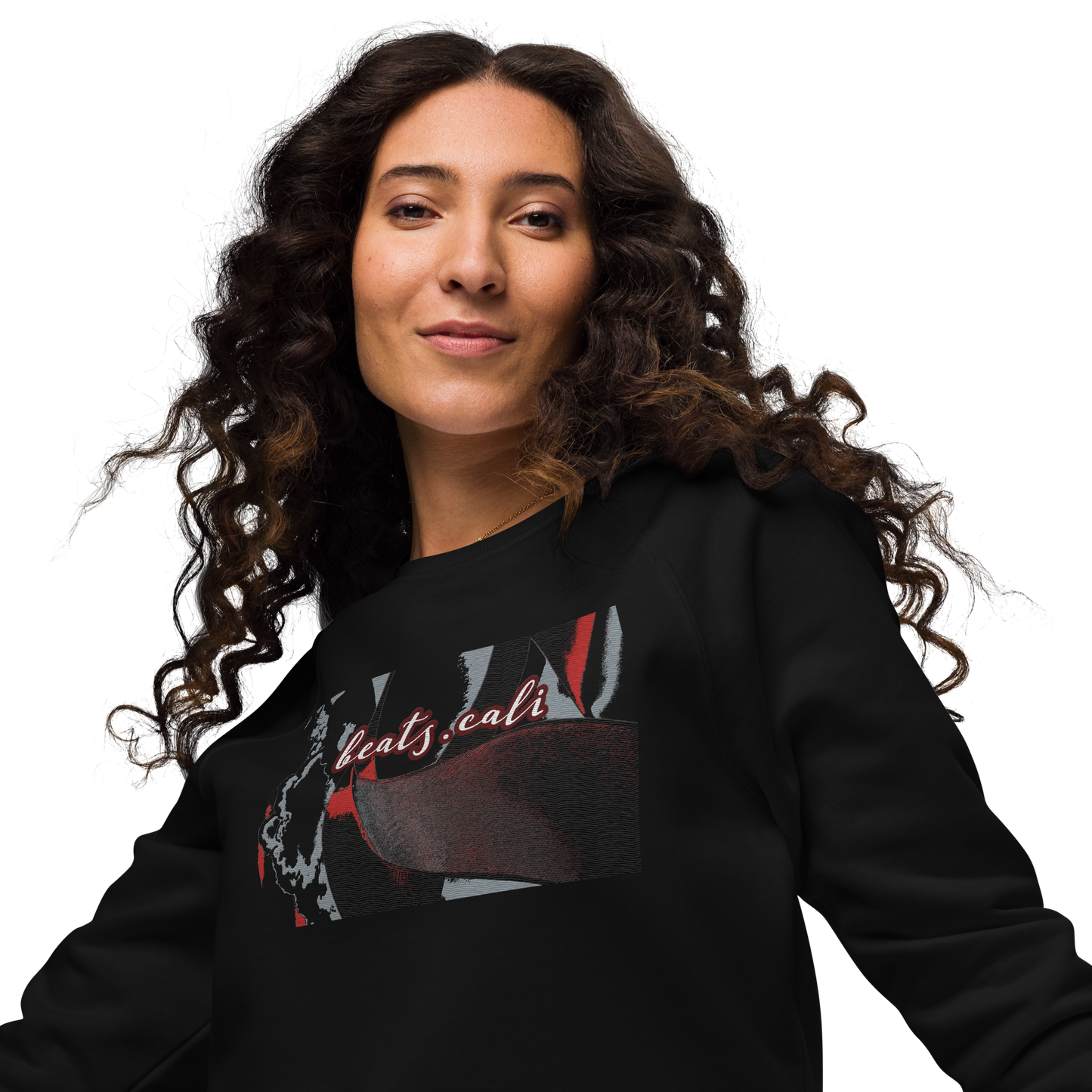 Unisex raglan sweatshirt