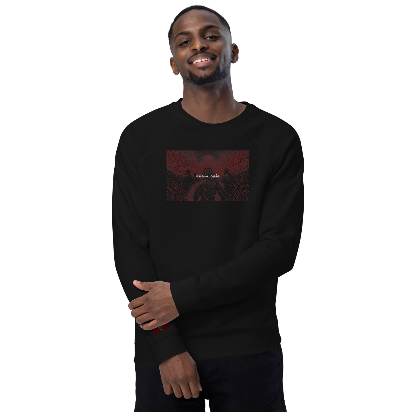 Unisex raglan sweatshirt