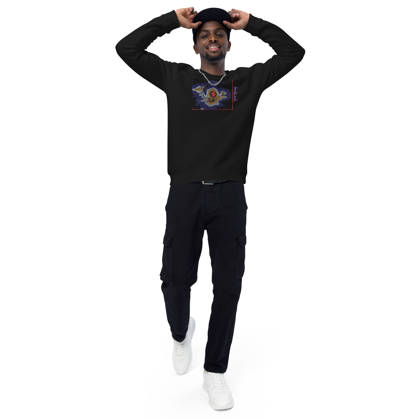 Unisex raglan sweatshirt