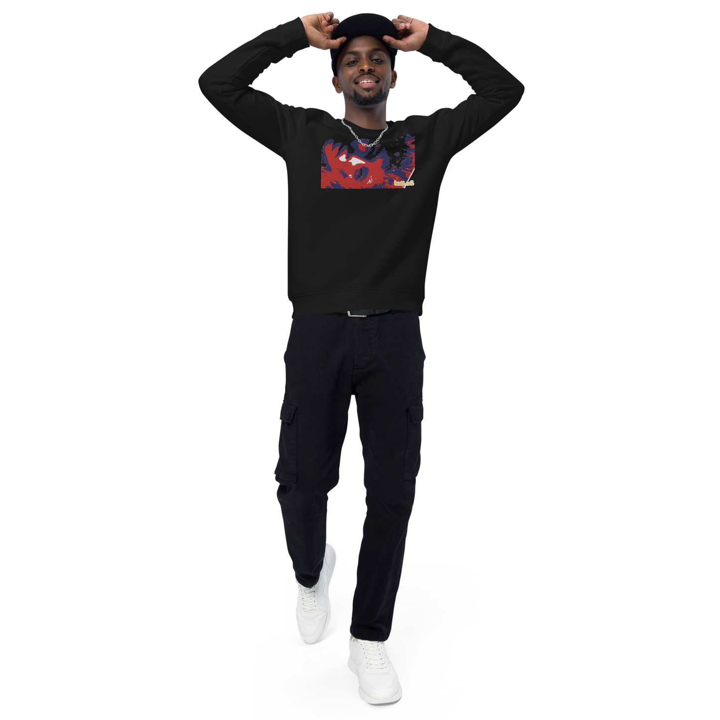 Unisex raglan sweatshirt