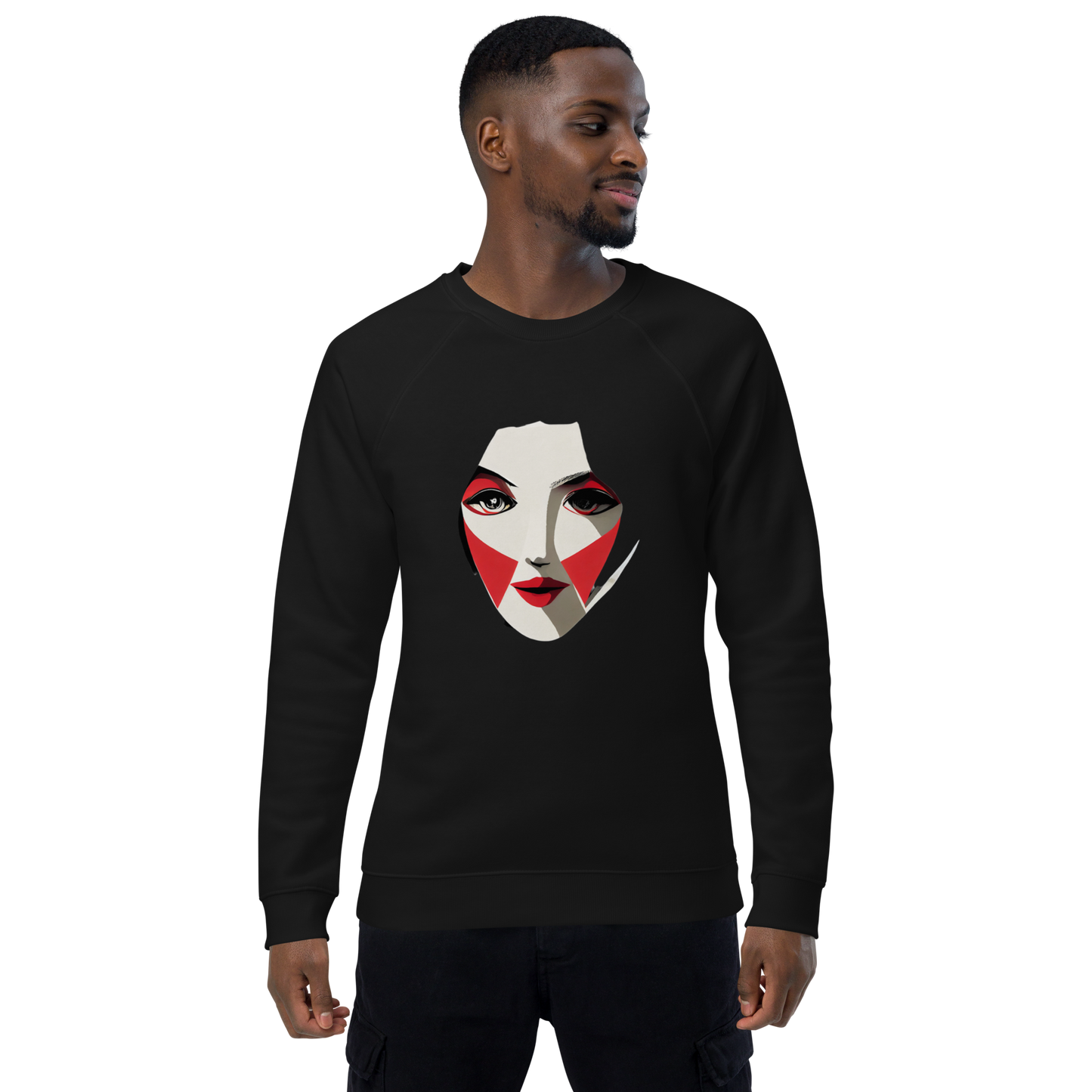 Unisex raglan sweatshirt