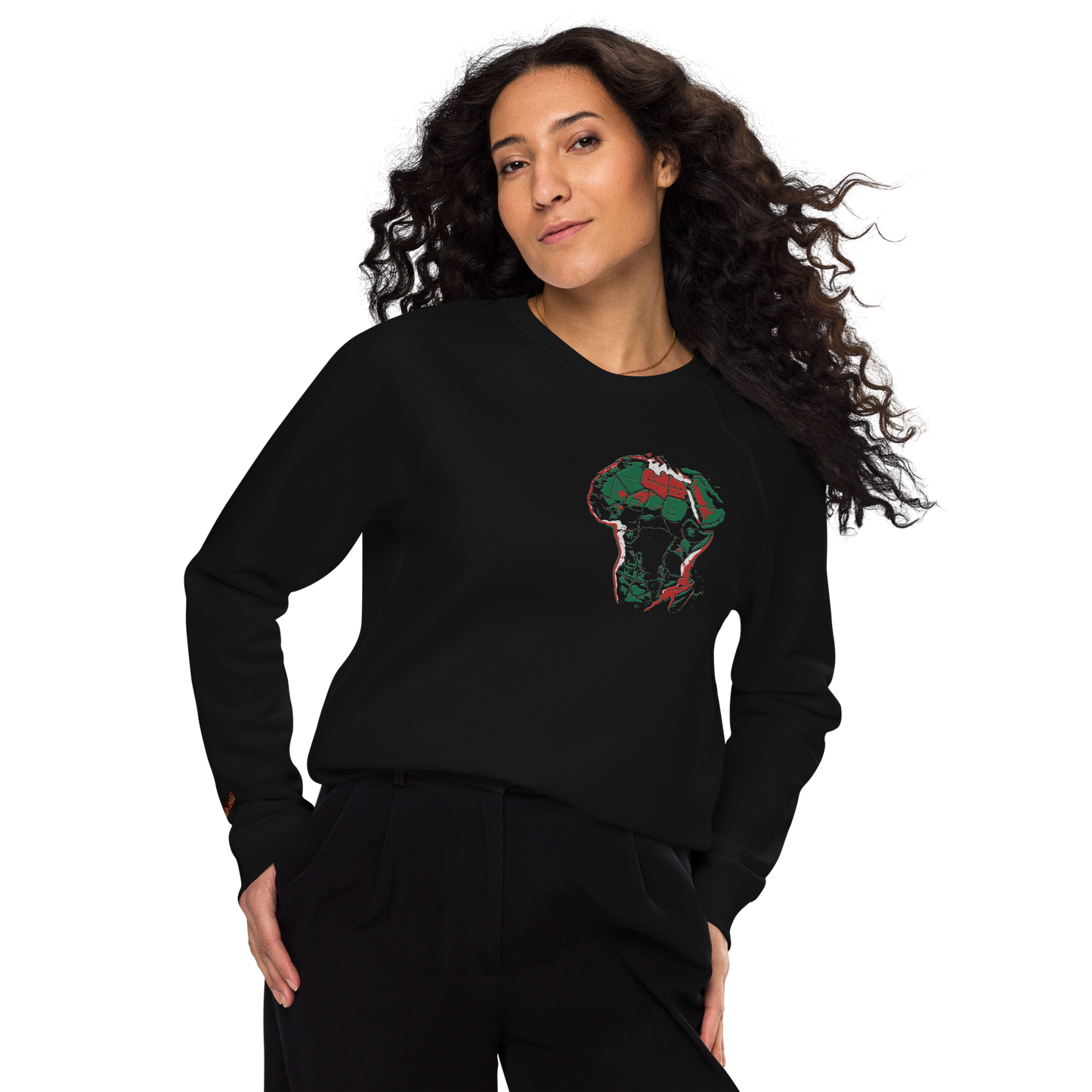 Unisex raglan sweatshirt