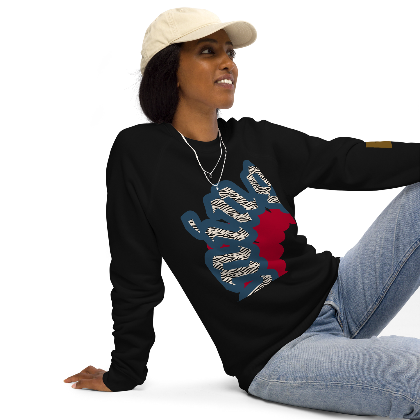 Unisex raglan sweatshirt