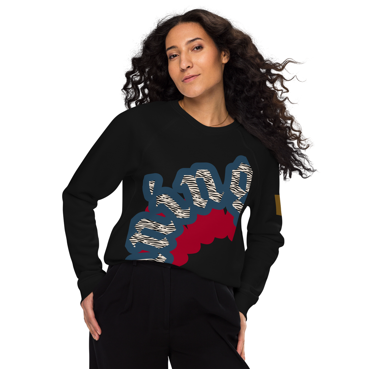 Unisex raglan sweatshirt