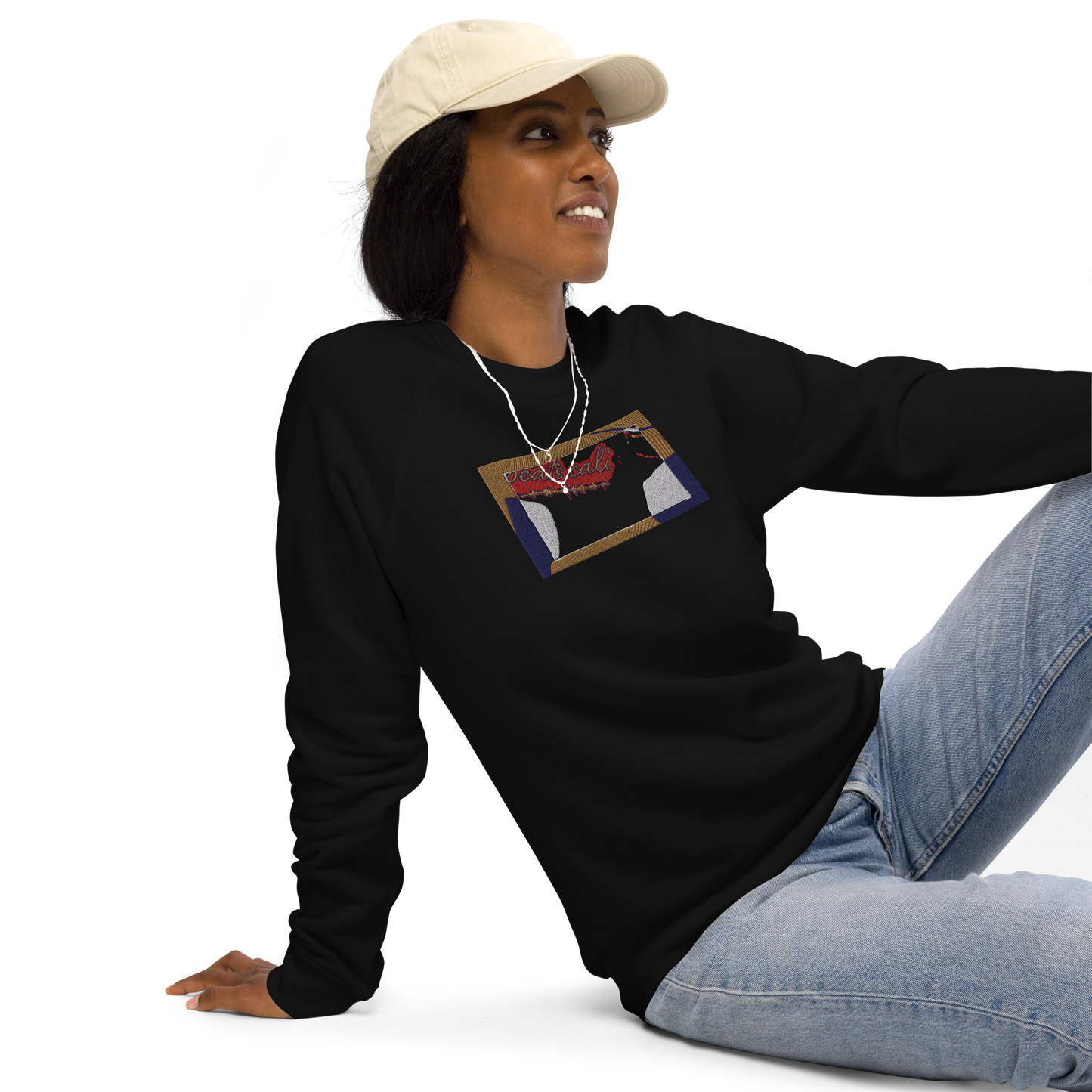 Unisex raglan sweatshirt