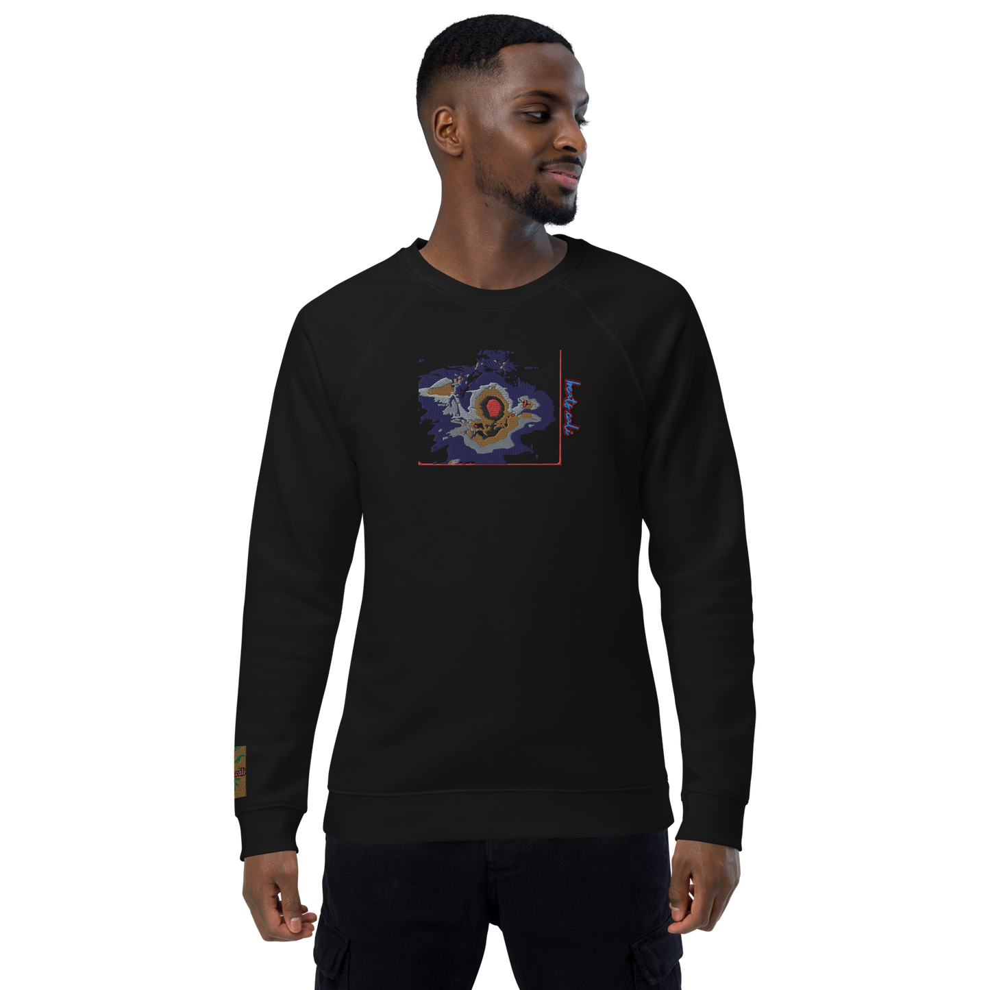 Unisex raglan sweatshirt