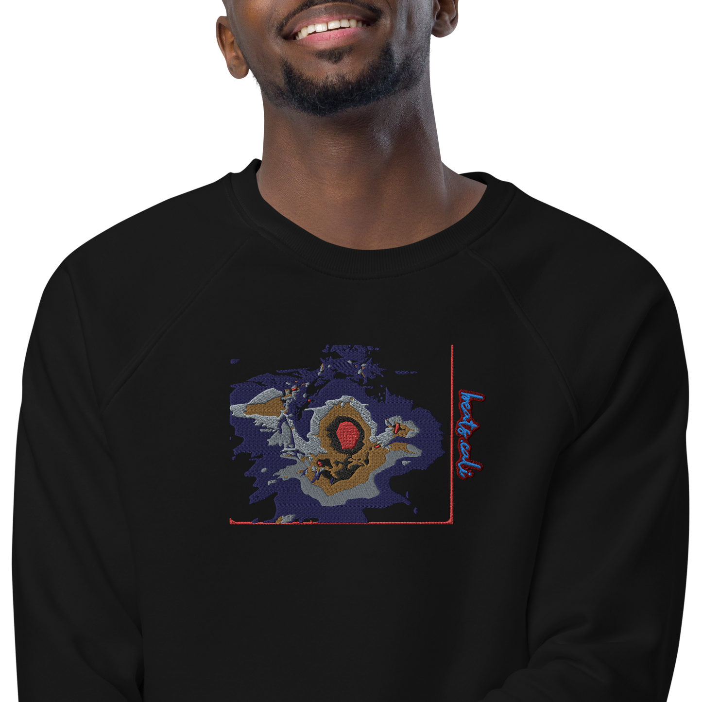 Unisex raglan sweatshirt