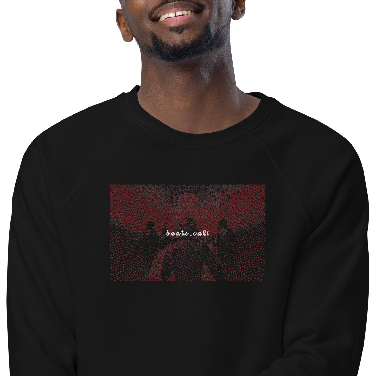 Unisex raglan sweatshirt