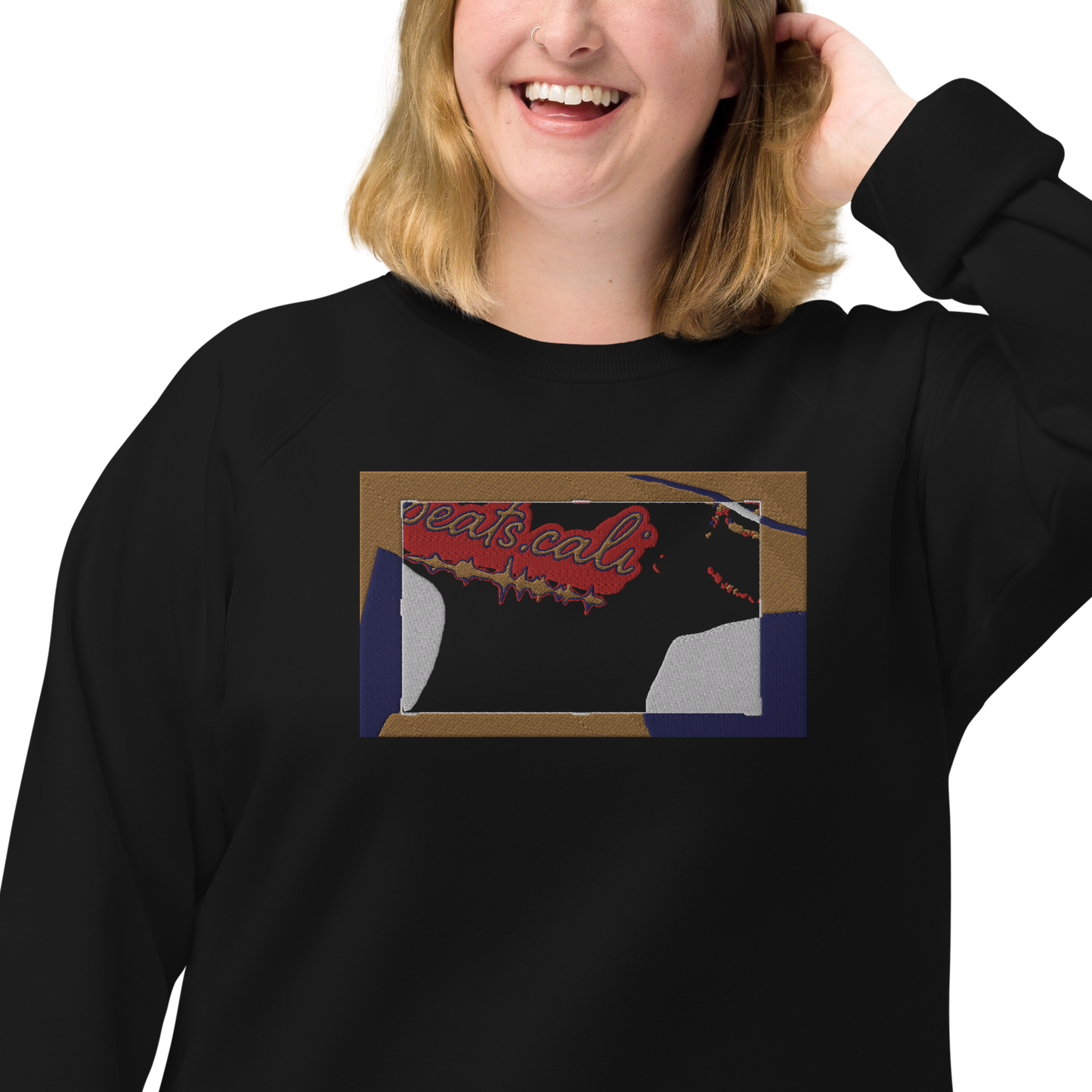 Unisex raglan sweatshirt