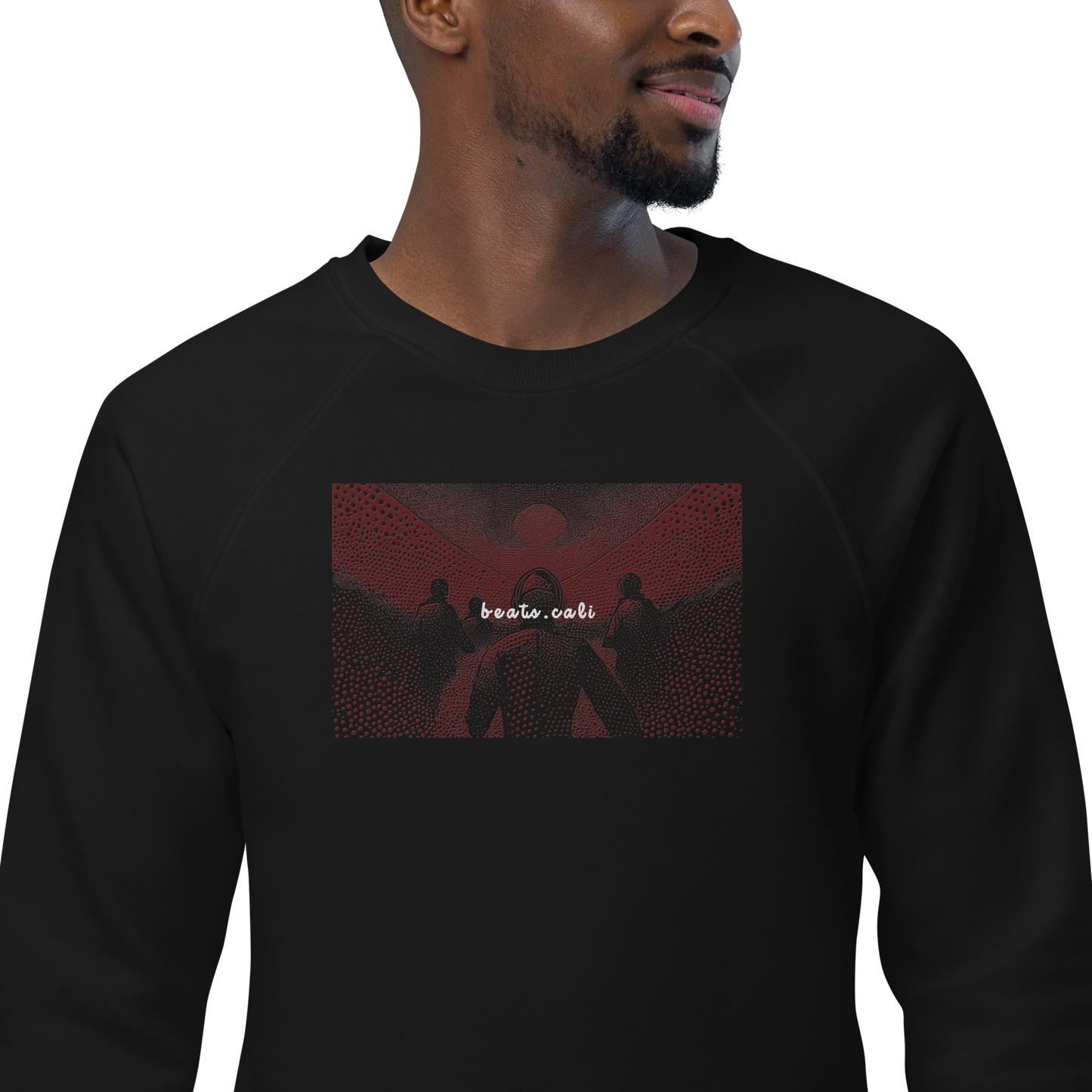 Unisex raglan sweatshirt