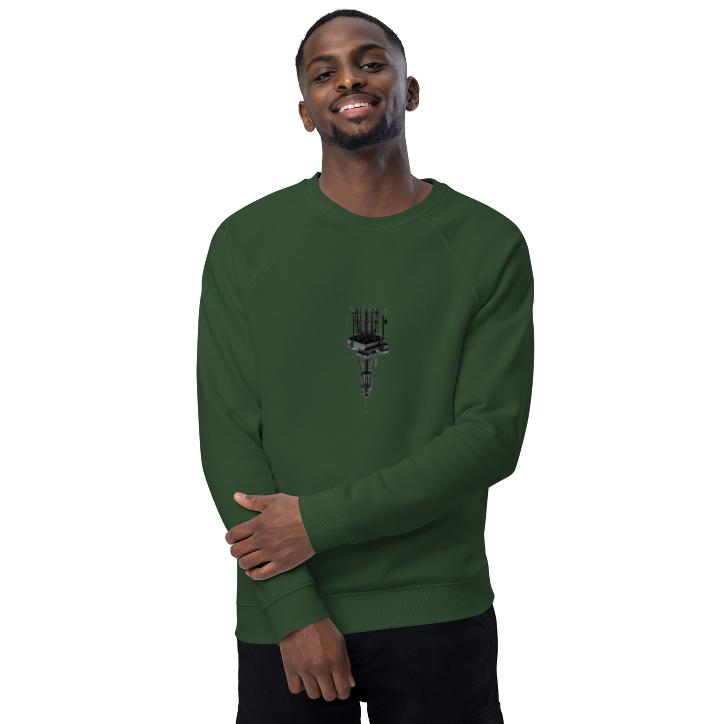 Unisex raglan sweatshirt