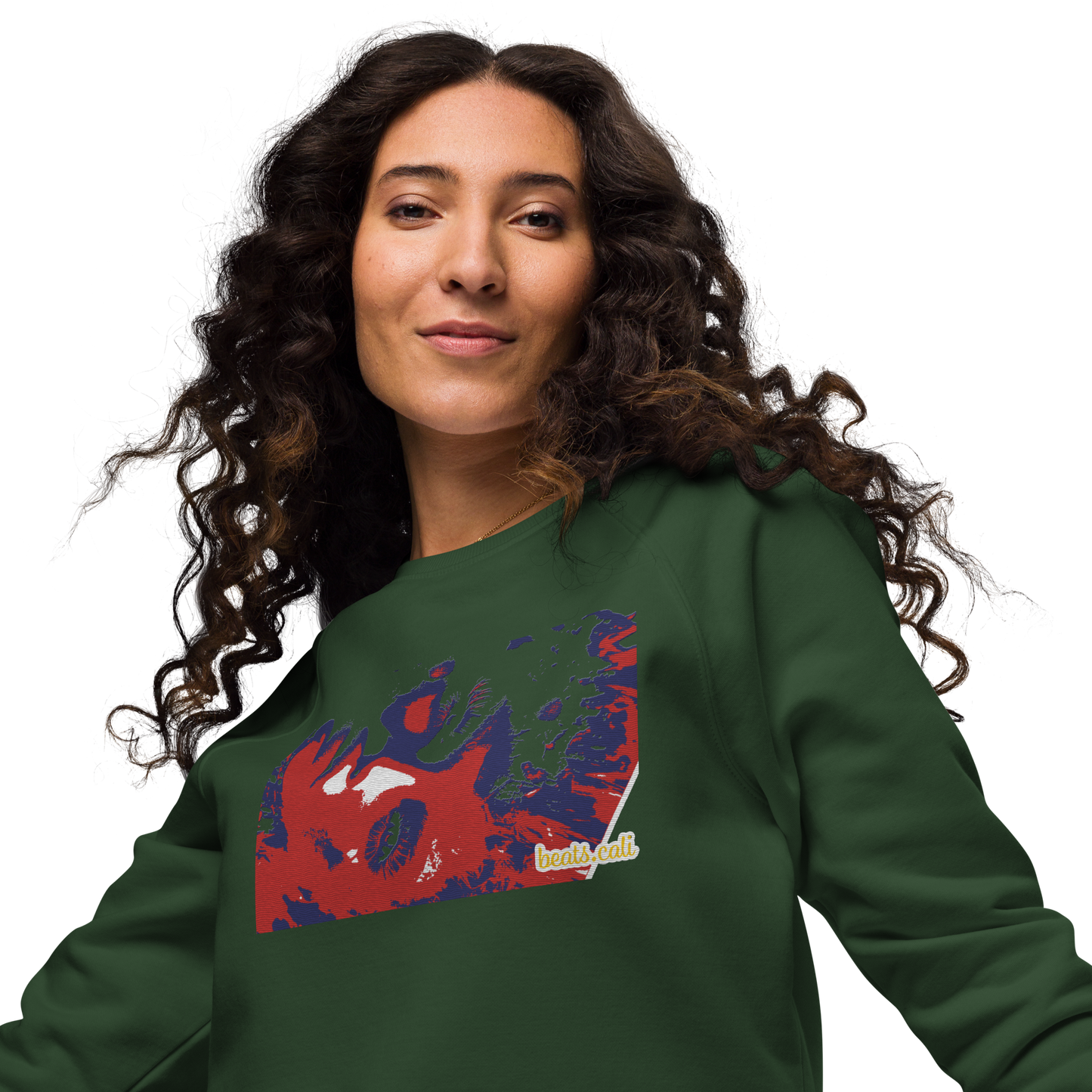 Unisex raglan sweatshirt