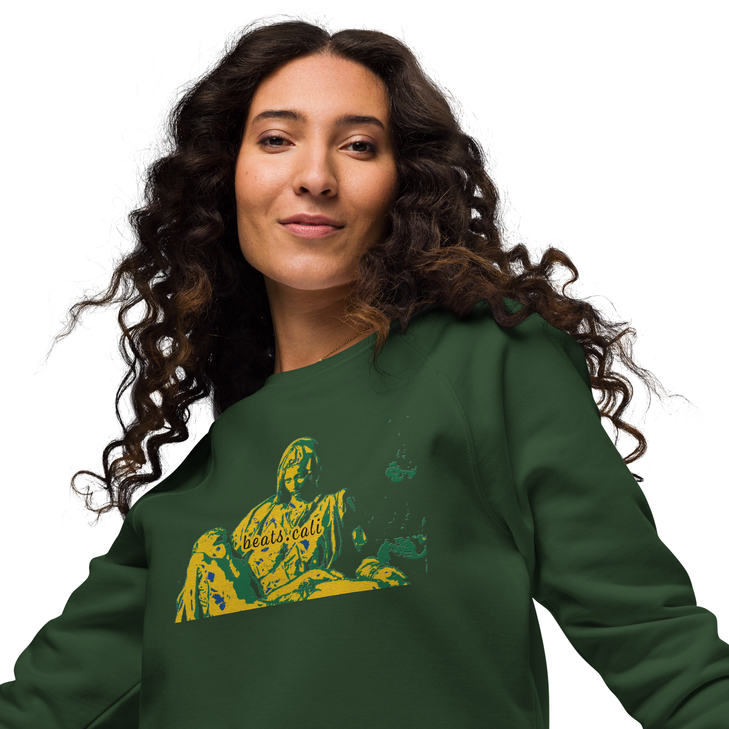Unisex raglan sweatshirt