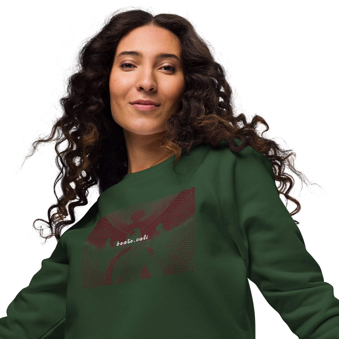 Unisex raglan sweatshirt