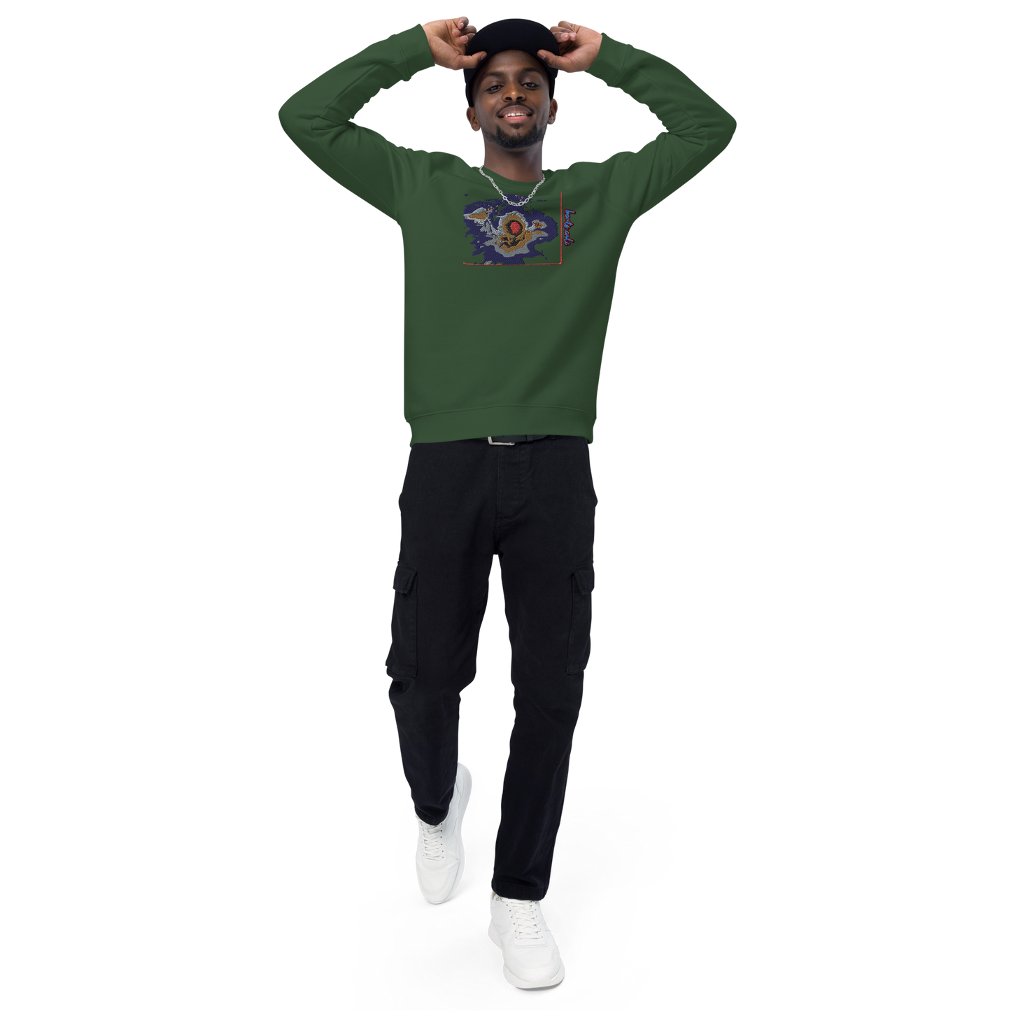 Unisex raglan sweatshirt