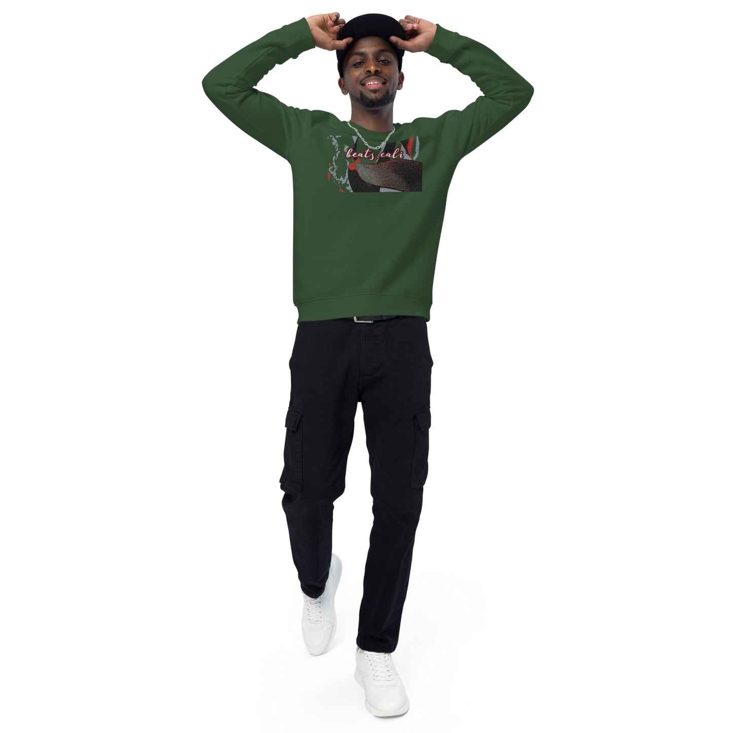Unisex raglan sweatshirt