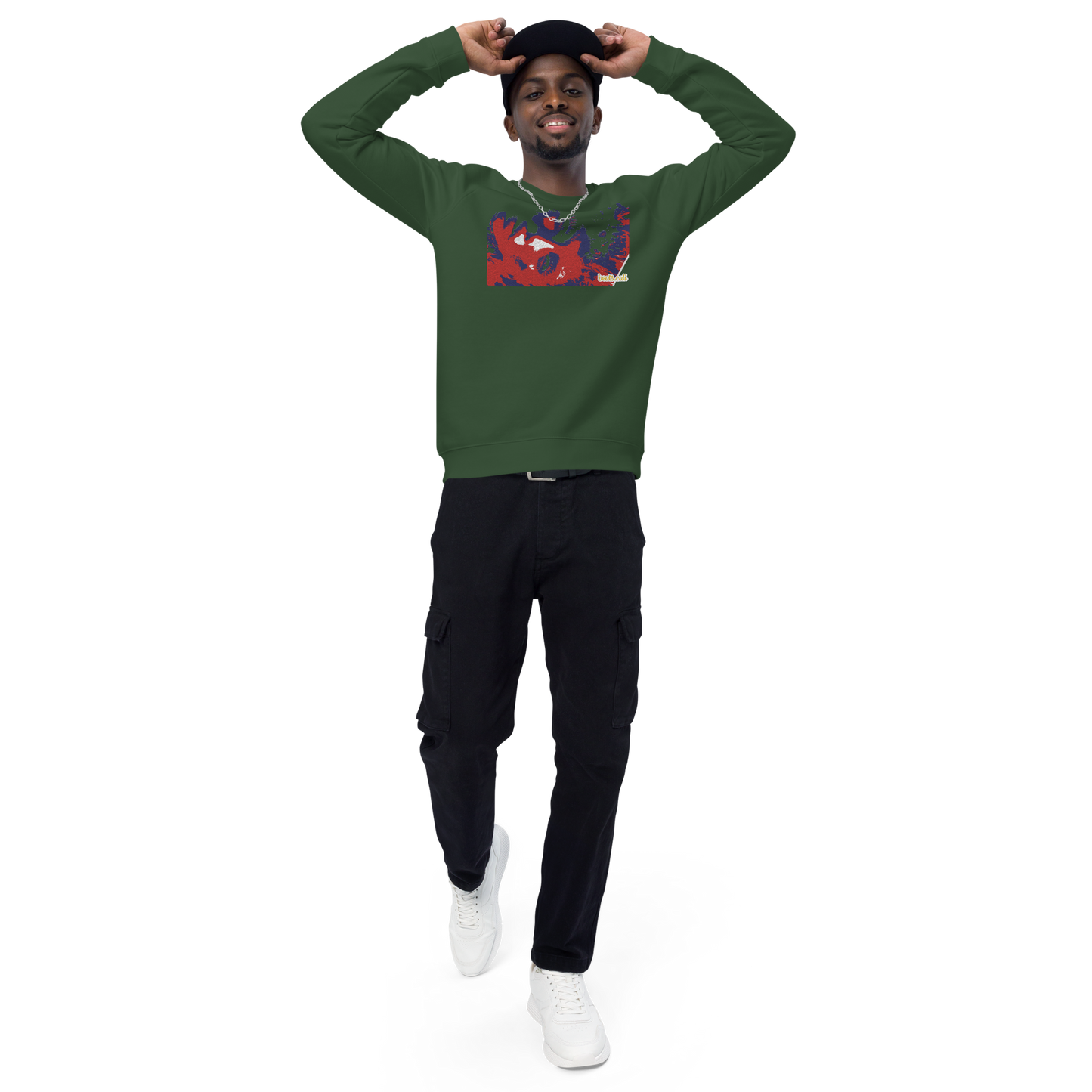 Unisex raglan sweatshirt